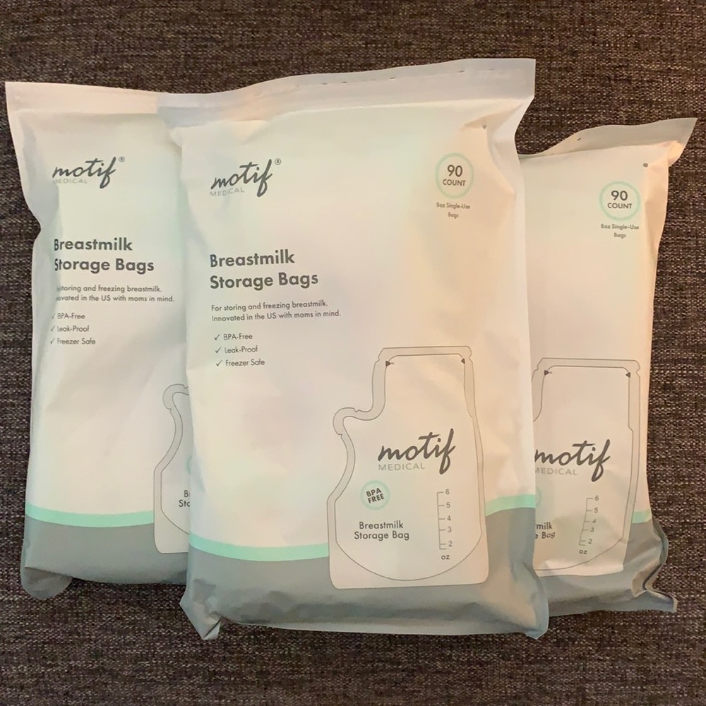 Motif Breastmilk Storage Bags